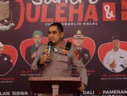 Kapolres Sukabumi Kota Buka Pelatihan Santri Juleha (Juru Sembelih Halal) dan Market Day Santri