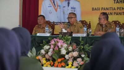 Panitia Dan Pengawas Pilkades Se-Kabupaten Sukabumi Laksanakan Pembekalan Teknis