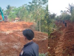 Diduga Tambang Bentonite Di Sukabumi, Beroperasi Tanpa Izin