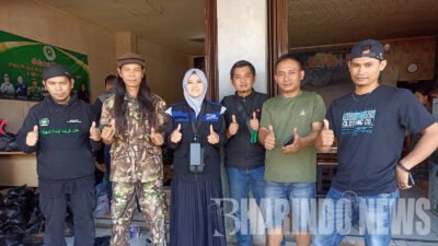 Photo bersama sesaat akan menyalurkan Bantuan kepada warga yang terdampak Bencana Sukabumi